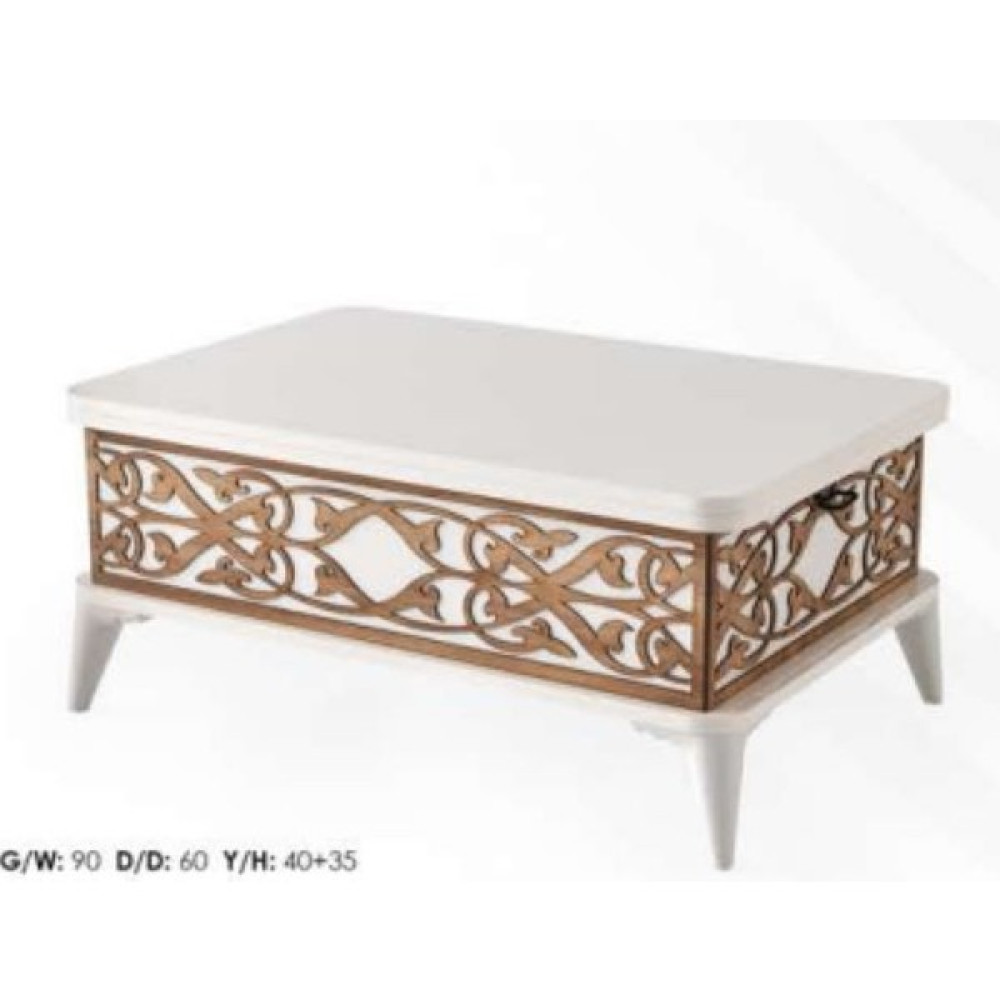 Sefa Home Sefahome Sihirli Kademeli Sehpa - Ekru - 60X90 Oto Boyaları Fiyatı