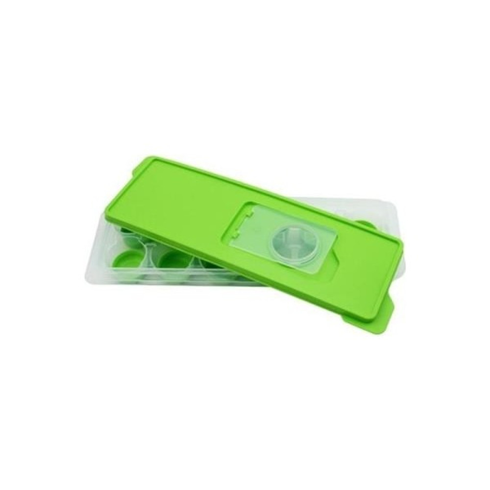 Sefam Home 12LI Kapaklı Yapışmaz Silikon Tabanlı Plastik Küp Buz Kalıbı Kamp Mutfağı Fiyatı