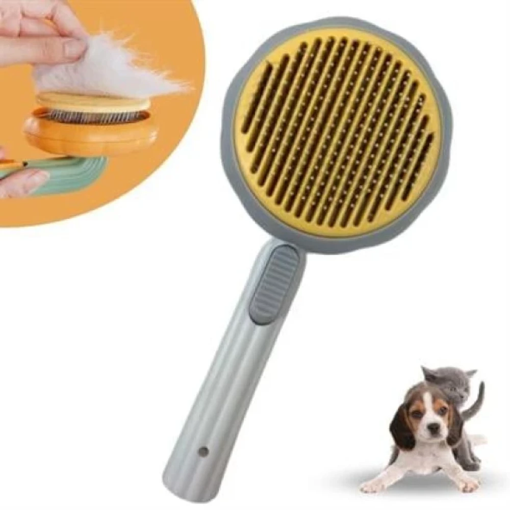 Sefam Home Plastik Beyaz Evcil Hayvan Bakım Pet Fırçası Çok Amaçlı Pet Fırçası Beyaz Evcil Hayvan Ürünleri Fiyatı