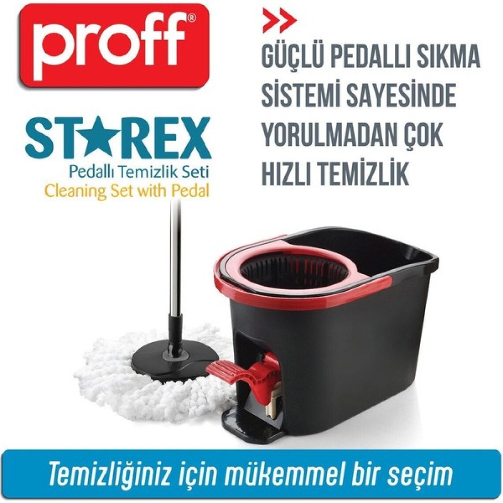Sefam Home Starex Pedallı ve Mikrofiber Moplu Temizlik Seti Oto Boyaları Fiyatı