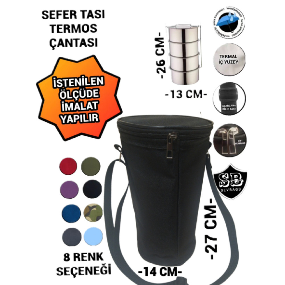 Sefer Tası Termos Cantası Kamp Aksesuarı Fiyatı