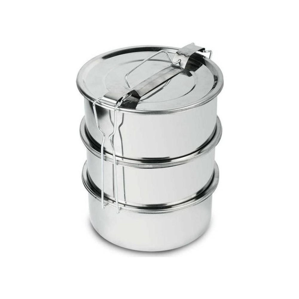 Sefertası 3 lü Çelik Tek Kişilik 12X6 cm Termoslar Fiyatı