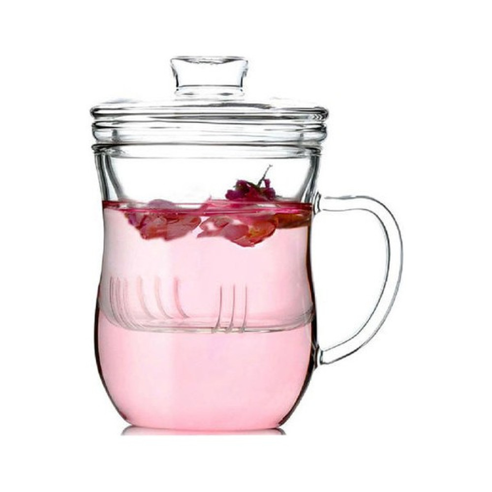 Şeffaf Cam Bardak Isıya Dayanıklı Cam Çaydanlıklar Çay Demlik Filtresi ve Kapak Kahvesi Kupalar Çay Yaprak Bitkisel Ev Ofis Drinkware | Çaydanlıklar Saklama Kapları Fiyatı