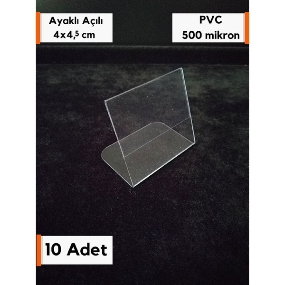 Şeffaf Etiket 10 adet Pvc Şeffaf Etiketlik Ayaklı Açılı Pvc Etiketlik Etiket Cebi Ürün Etiketliği Isimlik Şeffaf Etiketlik Ürün Bilgilendirme Ekipm... Plastik Kart Malzemeleri Fiyatı