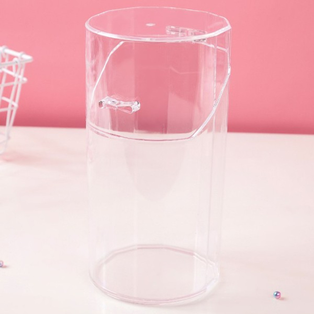Şeffaf Kozmetik Organizatör Makyaj Fırça Saklama Kutusu Inci Plastik Kutu Toz Depolama Tüp Banyo Aksesuarları Yüksek Kapasiteli Eşya Saklama Kutusu Fiyatı