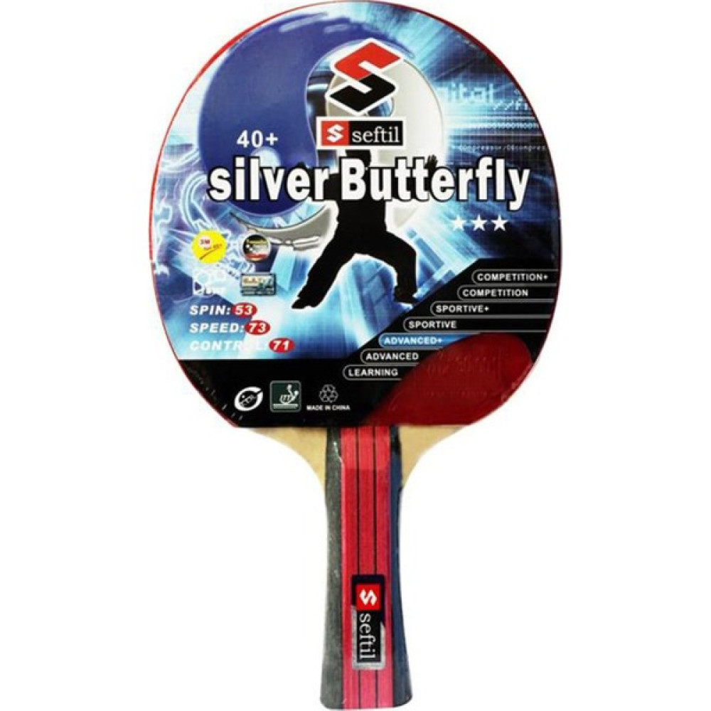Seftil S0083 Silver Butterfly Masa Tenisi Raketi Tenis & Badminton Fiyatı