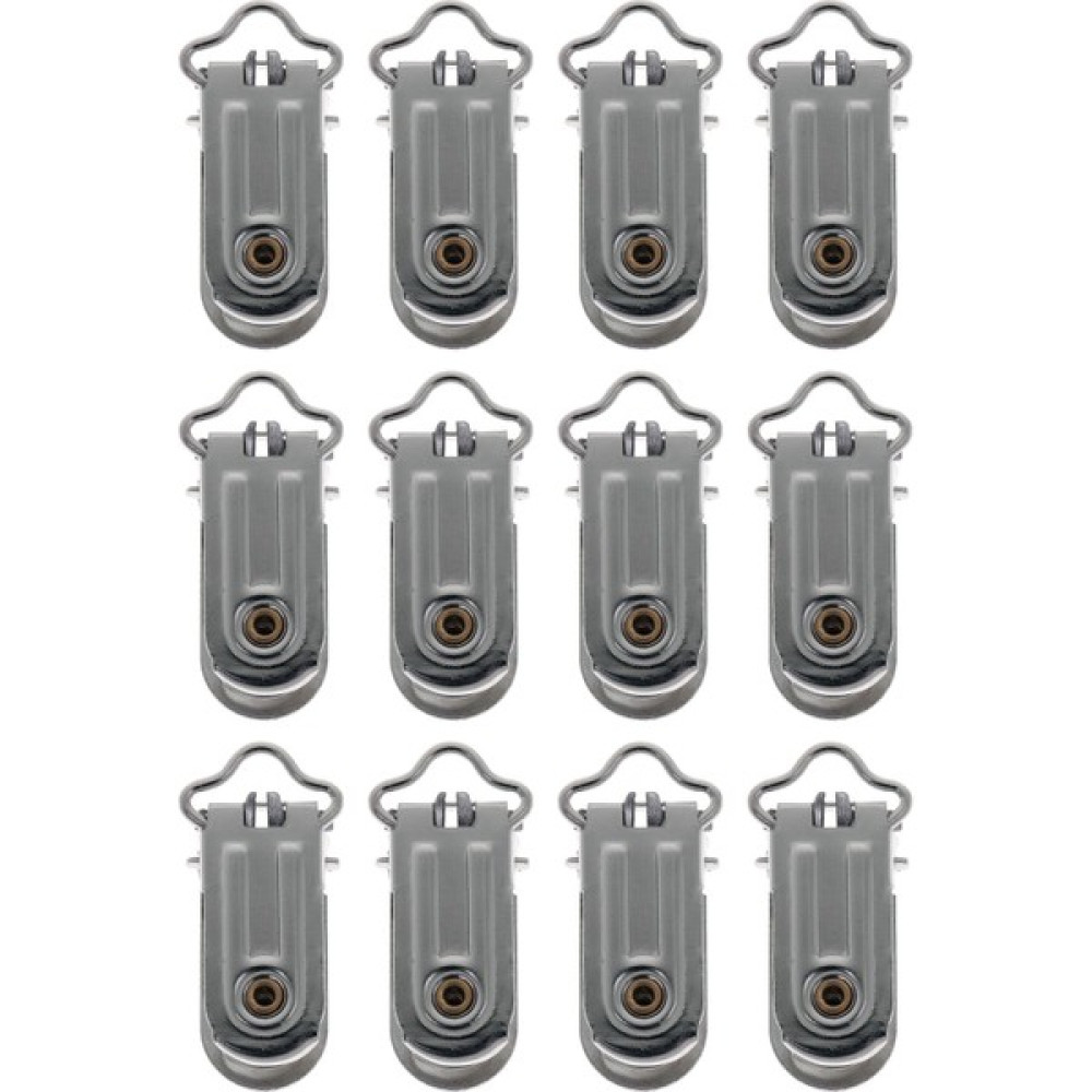 Segi Home Decor Bebek Emzik Zincir Klipsi, Delikli Metal Emzik Klipsi, Metal Askı Klipsi 20 Adet Bebek Beslenme Gereçleri Fiyatı