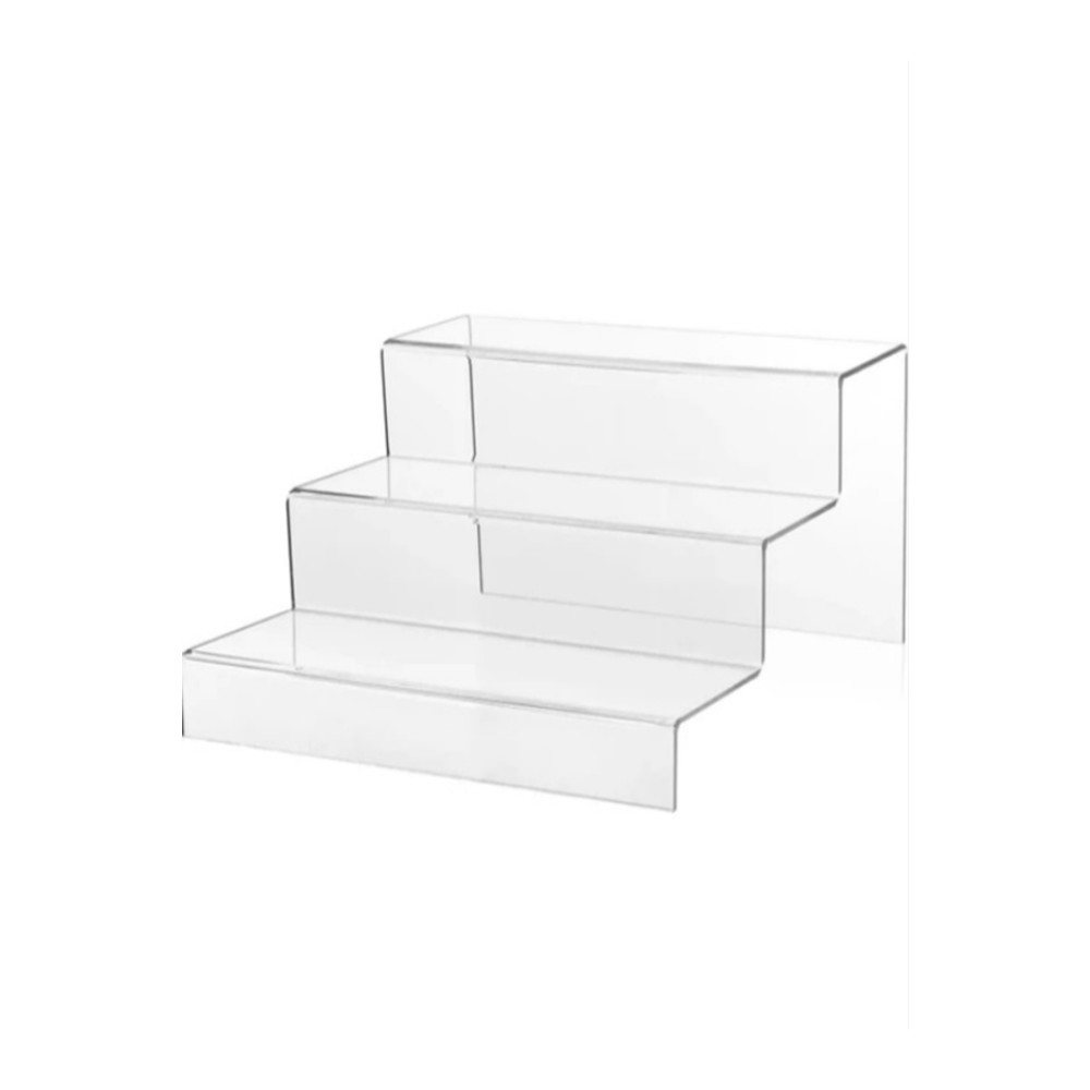 SeHa Design Pleksi Merdiven Raf 3 Mm Şeffaf3 ( 30 Cm Genişlik ) 3 Katlı Stand Baharat Setleri & Baharatlıklar Fiyatı