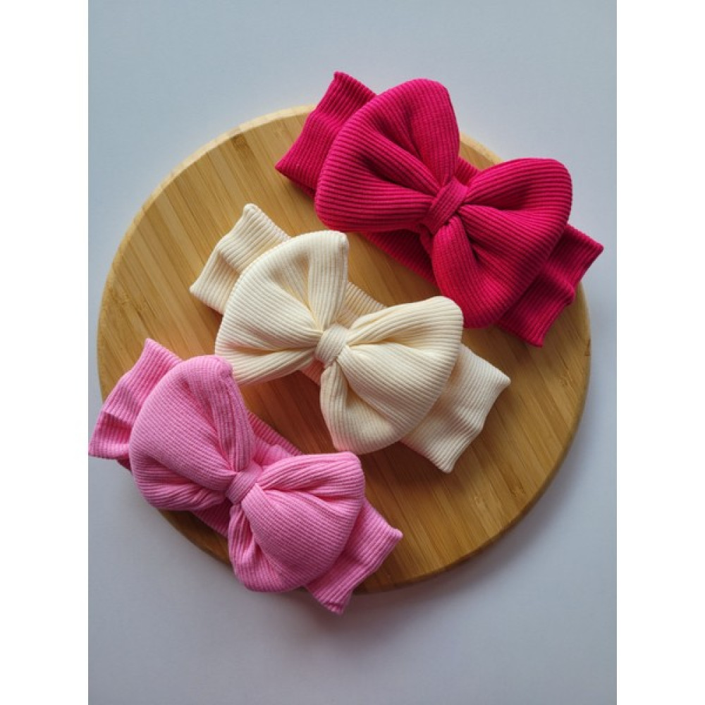 Seher Bebe Butik Kız Bebek & Çocuk Fiyonklu Kaşkorse Bandana 3'lü Set Bebek Saç Bandı Fiyatı