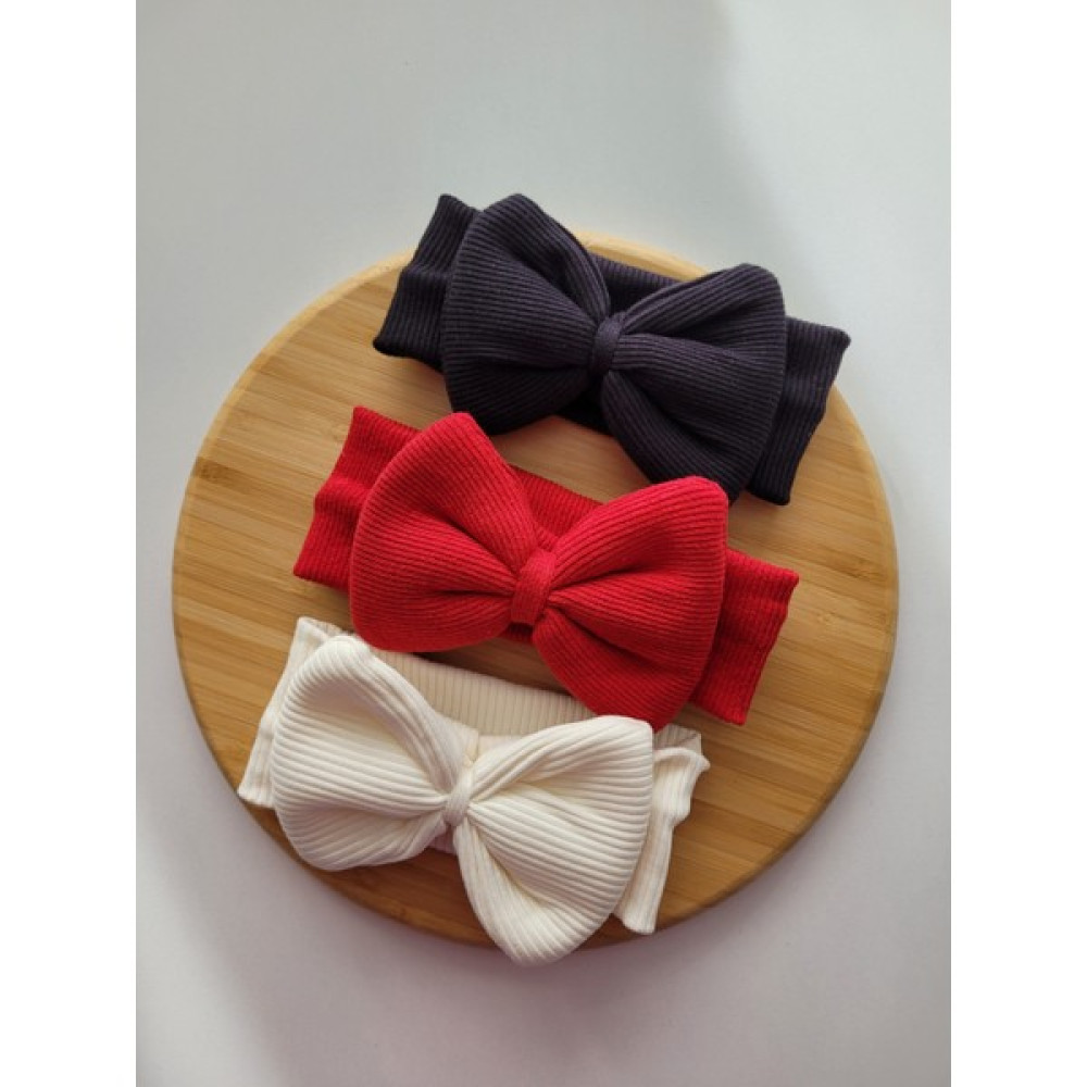 Seher Bebe Butik Kız Bebek & Çocuk Kaşkorse Fiyonklu Bandana 3'lüset Toka, Taç & Saç Bandı Fiyatı