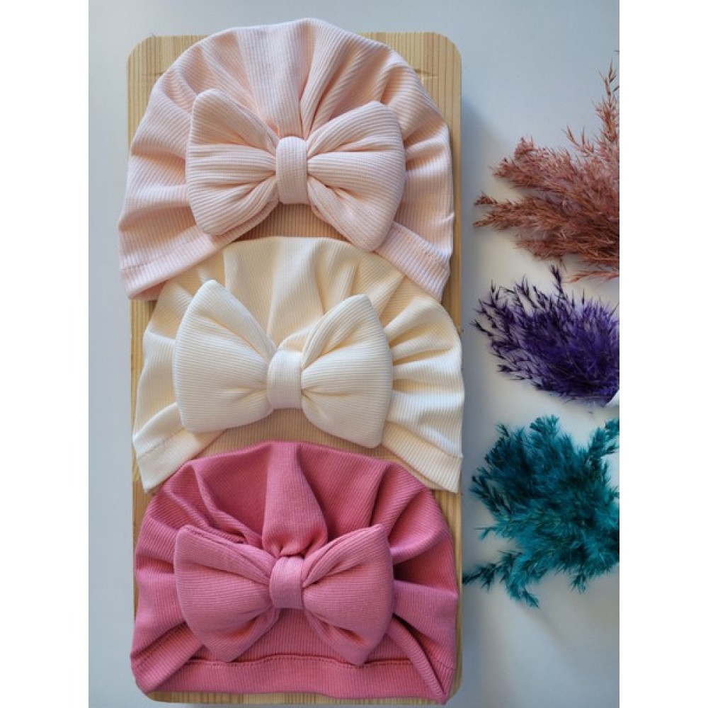 Seher Bebe Butik Kız Bebek Çocuk Renkli Fiyonklu Kaşkorse Bone 3'lü Set Çocuk Kulaklığı Fiyatı