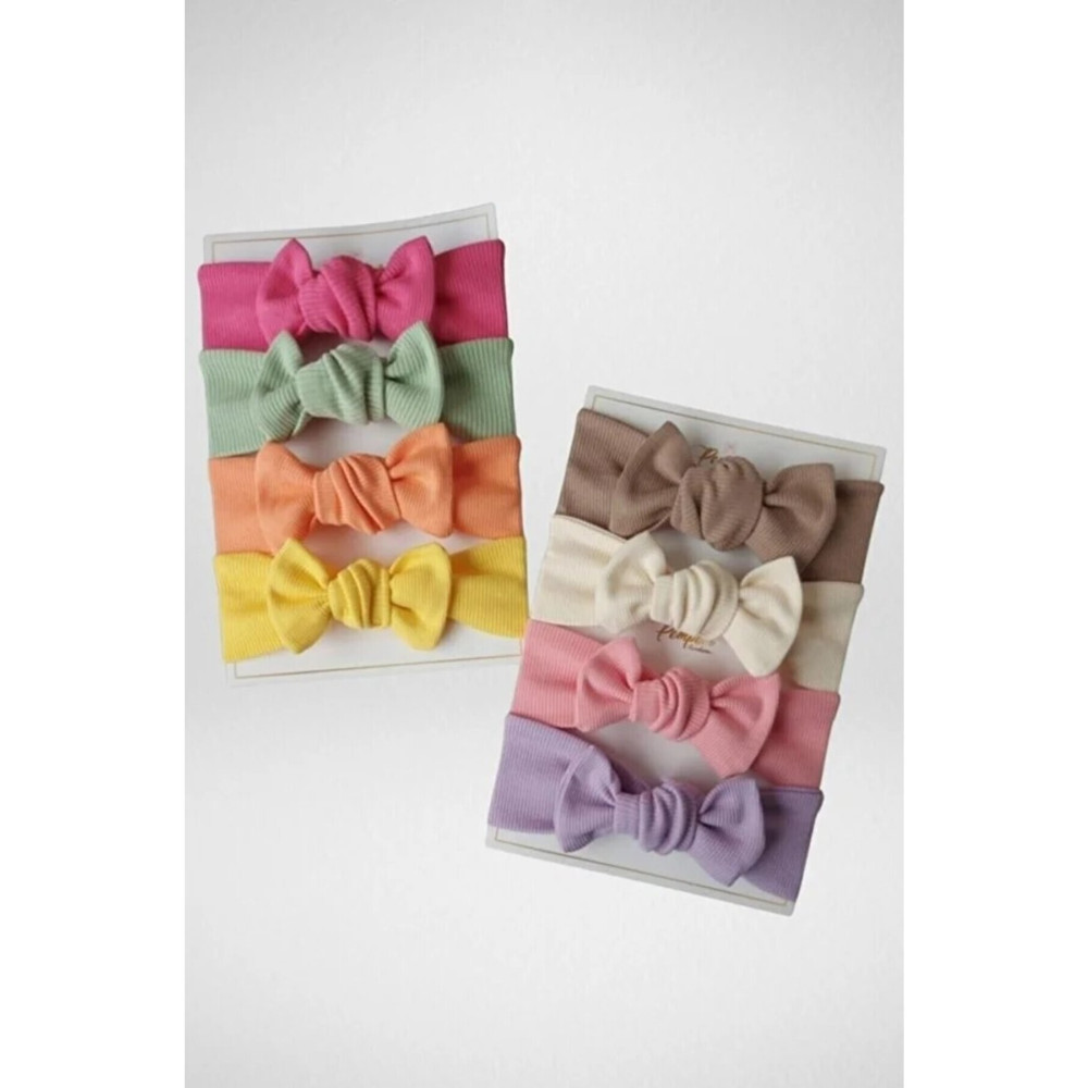 SeherBebeButik Kız Bebek & Çocuk Kaşkorse Bandana 8li Set Toka, Taç & Saç Bandı Fiyatı