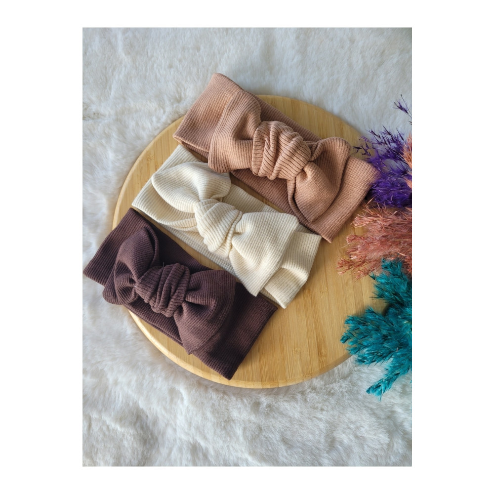 SeherBebeButik Kiz Çocuk Ribana Bandana 3lü Set Toka, Taç & Saç Bandı Fiyatı