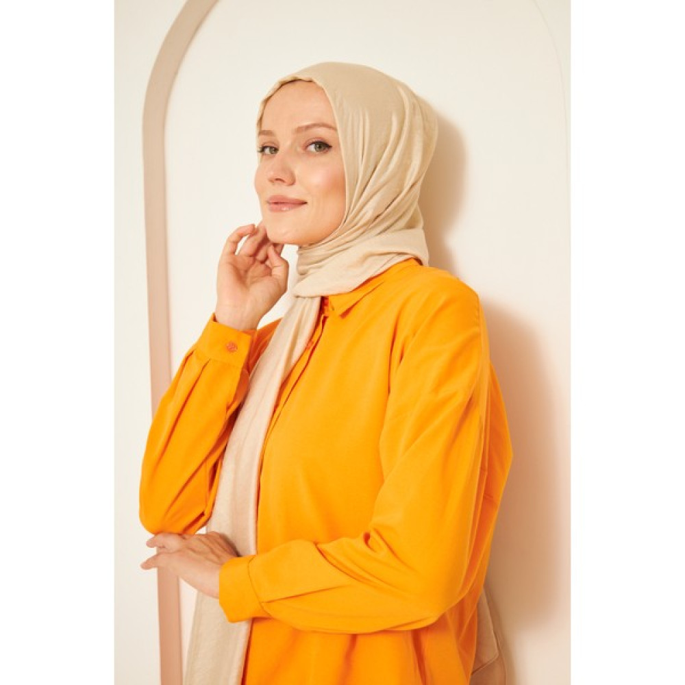 Şehr-i Şal Sakafashion Bitkisel Organik Şal - Koyu Bej Şal / Fular & Eşarp Fiyatı