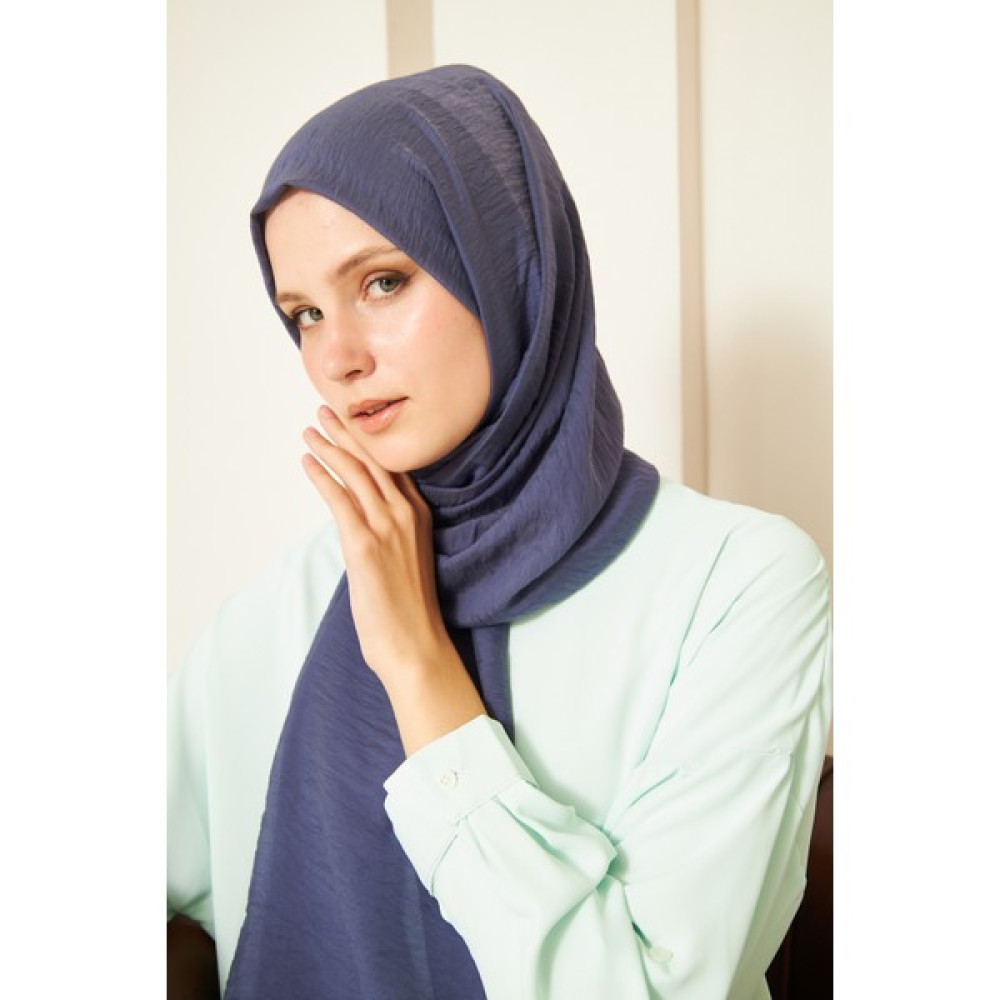 Şehr-i Şal Sakafashion Bitkisel Organik Şal - Koyu Indigo Şal / Fular & Eşarp Fiyatı