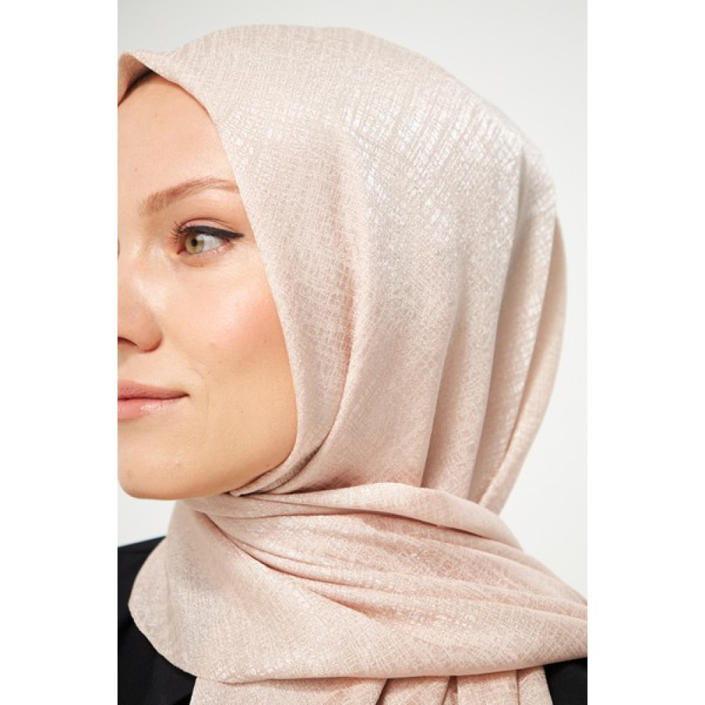 Şehr-i Şal Sakafashion Hasır Desenli Jakarlı Şal - Buğday Şal / Fular & Eşarp Fiyatı