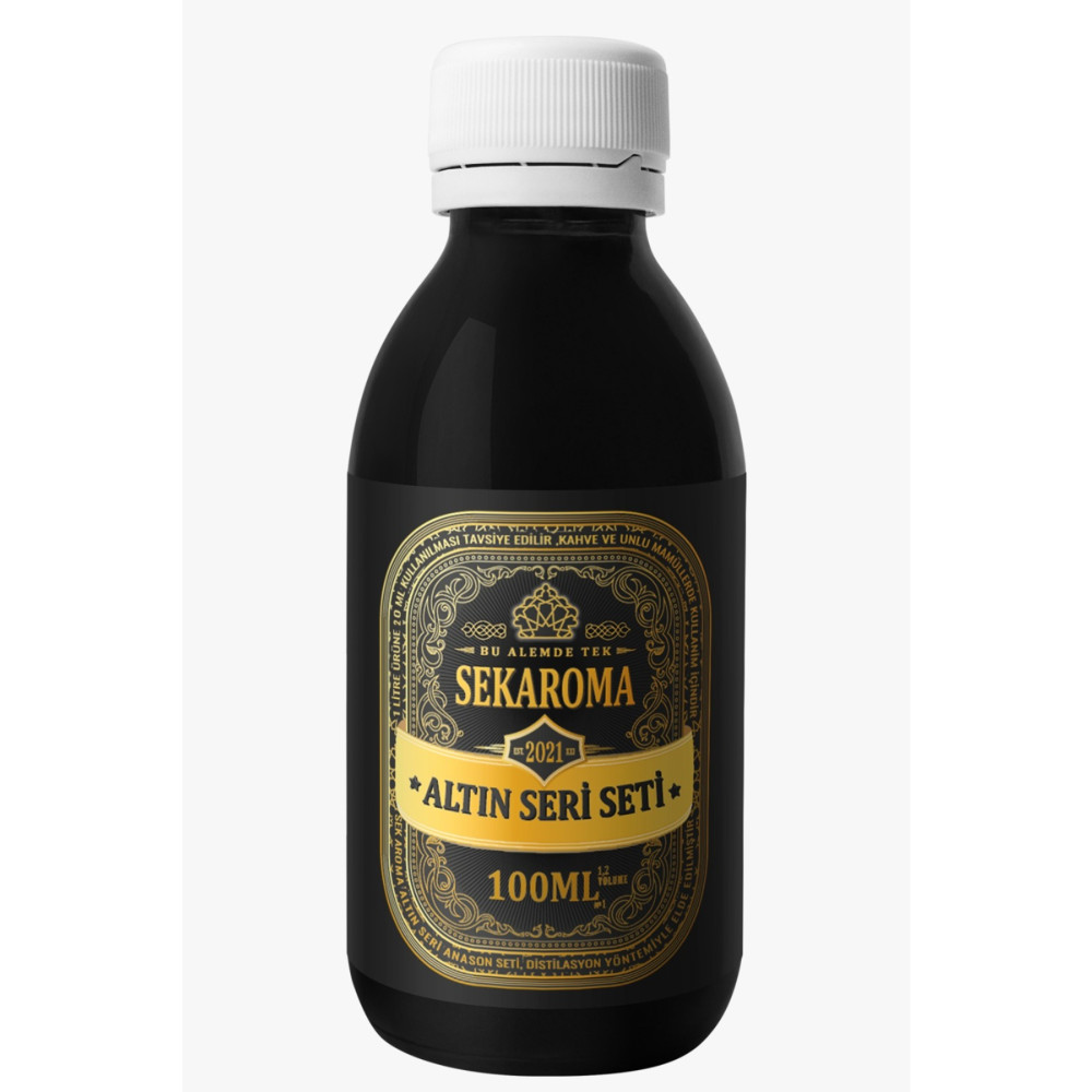 Sek Aroma Altın Seri Anason Yağı-hazır Karışım Altın Seri Rakı Kiti 100 Ml(5 LİTREYE UYUMLU) Organik Ürünler Fiyatı