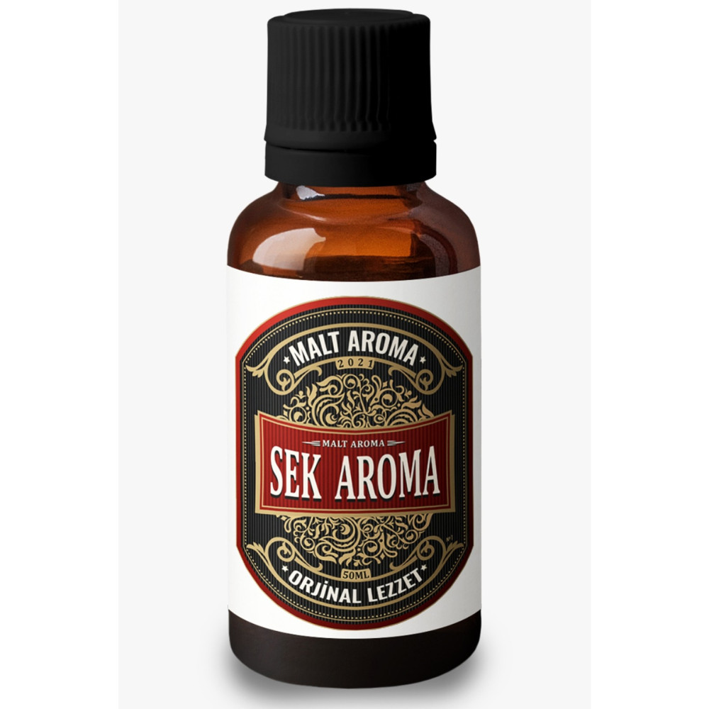 Sek Aroma Red Hazır Karışım Malt Kiti - Red Hazır Karışım Malt Aroması 50 ml (5 LİTREYE UYUMLU) Organik Ürünler Fiyatı