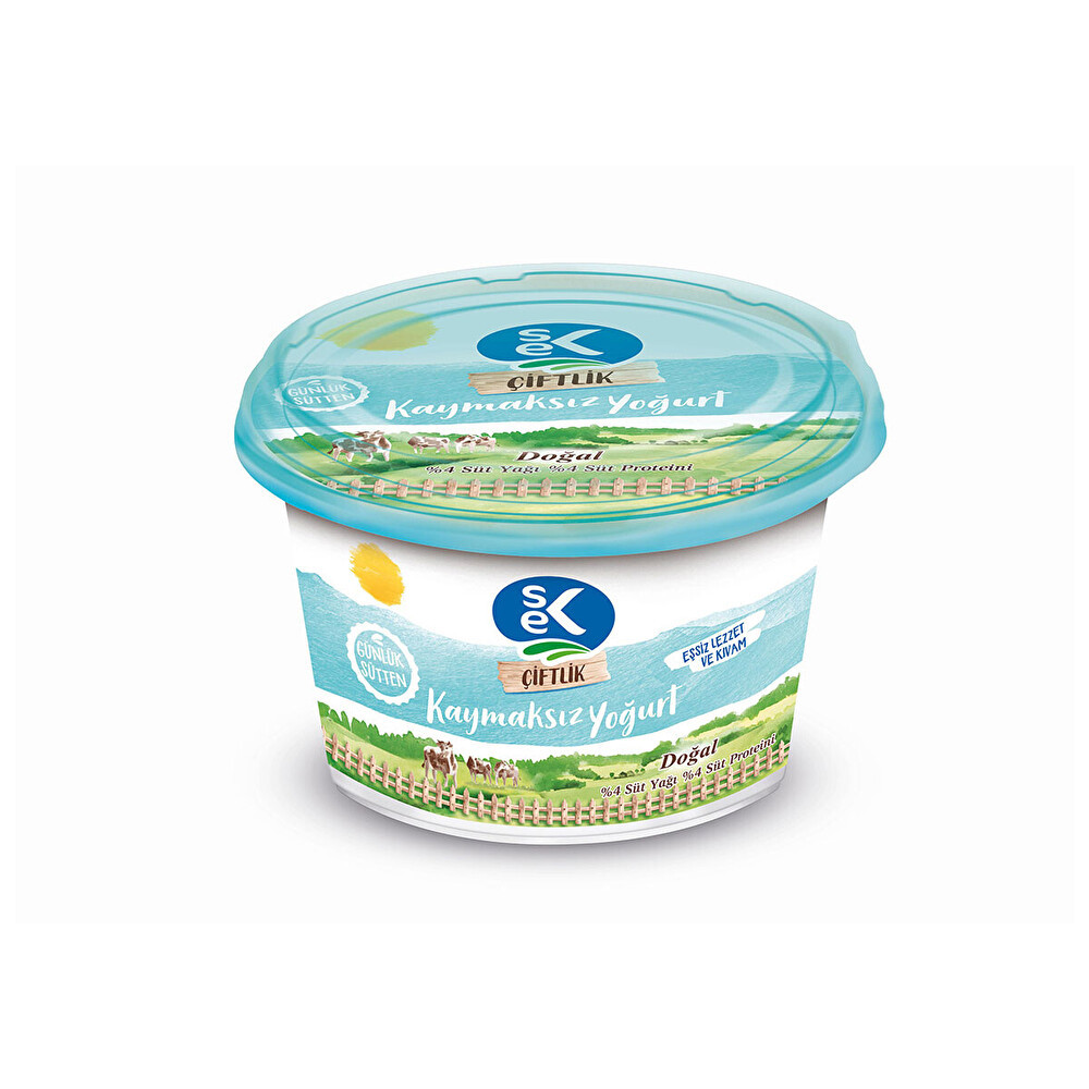 Sek Çiftlik Kaymaksız Yoğurt 450 G Yoğurt Fiyatı