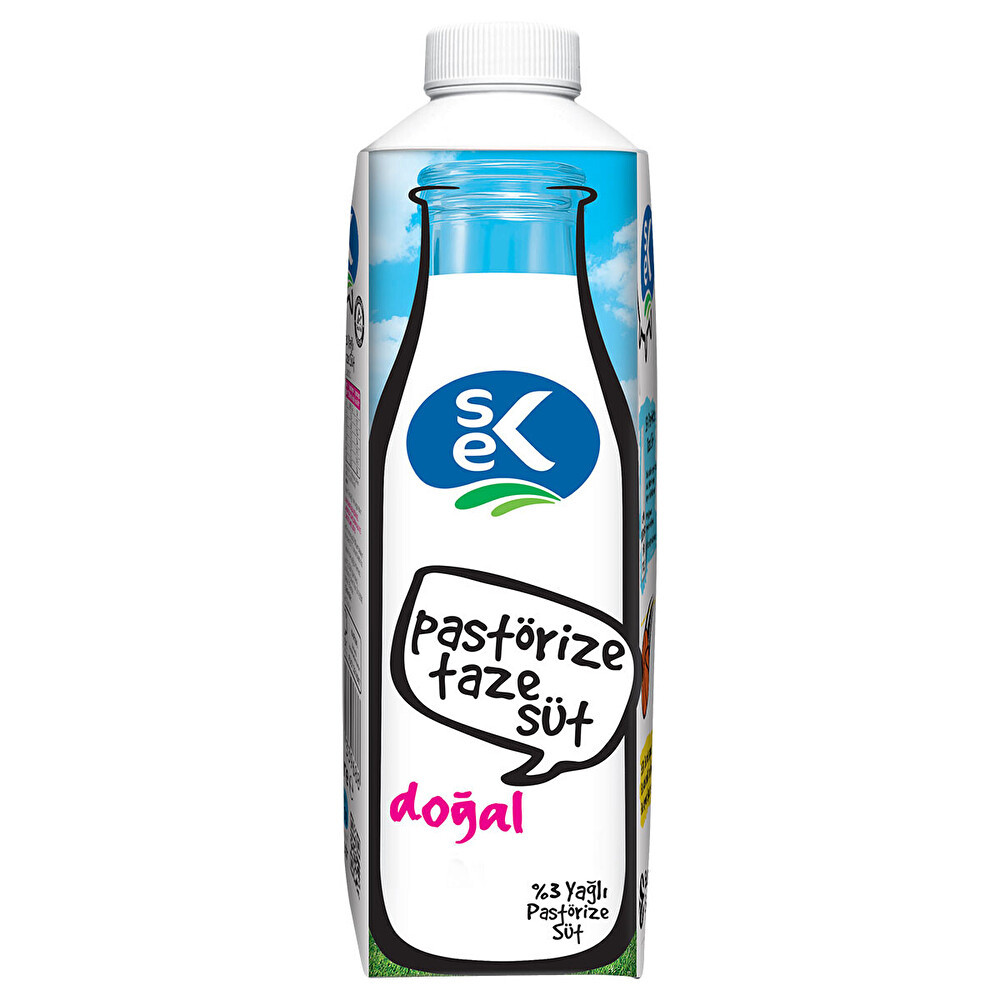 Sek Tetra Paket Top Pastörize Süt 1lt Süt Fiyatı