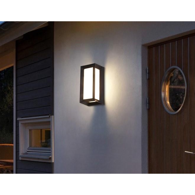 Sekatech Zita 25CM 12W G.ışığı 3000K Ultra Bahçe Duvar Aplik LED Aydınlatma Işık Aplikler Fiyatı