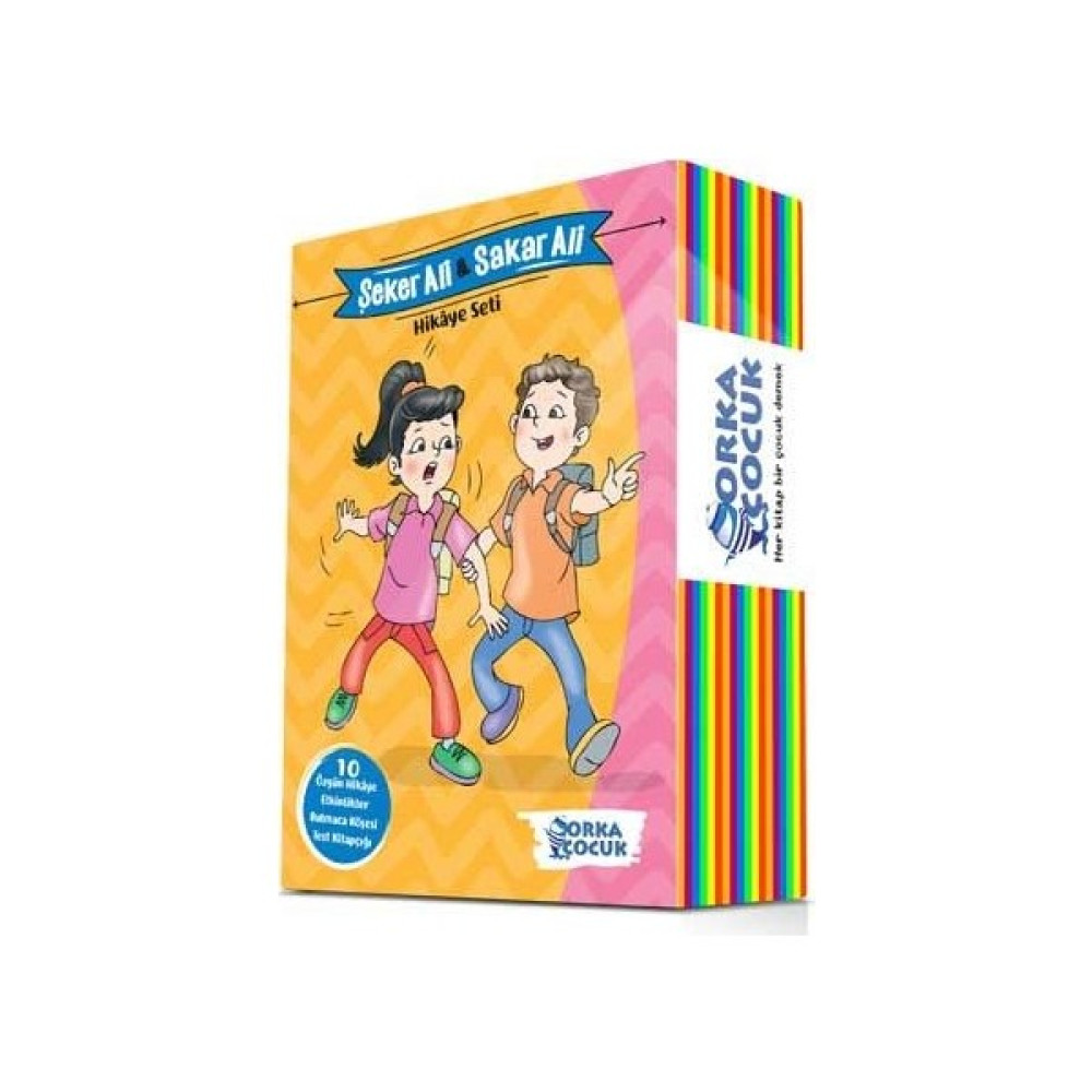 Şeker Ali ve Sakar Ali Hikaye Seti - 10 Kitap Çocuk Masal Fiyatı
