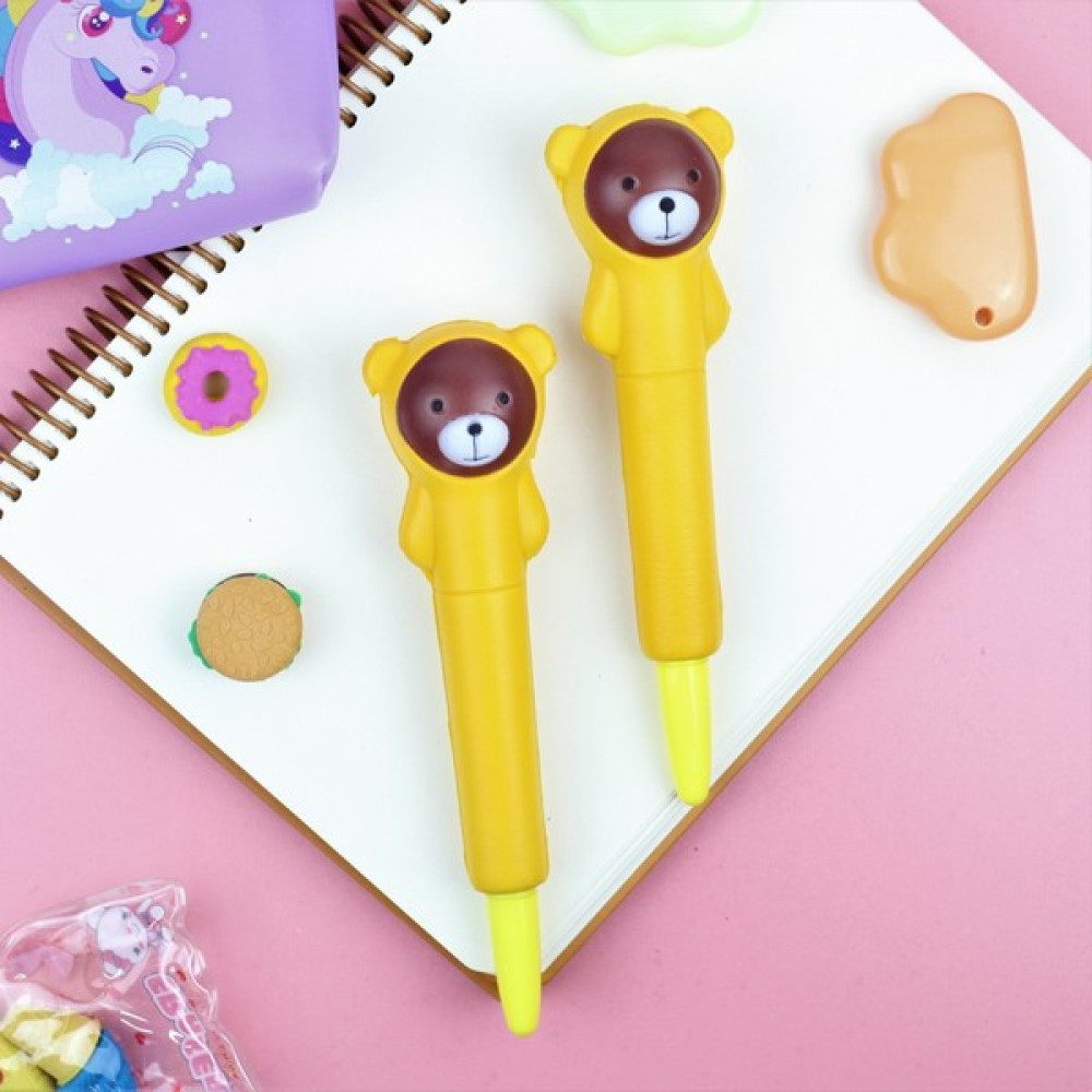 Şeker Ofisi Squishy Kalem Sevimli Ayıcık Jel Mürekkepli (Roller) Kalem Fiyatı