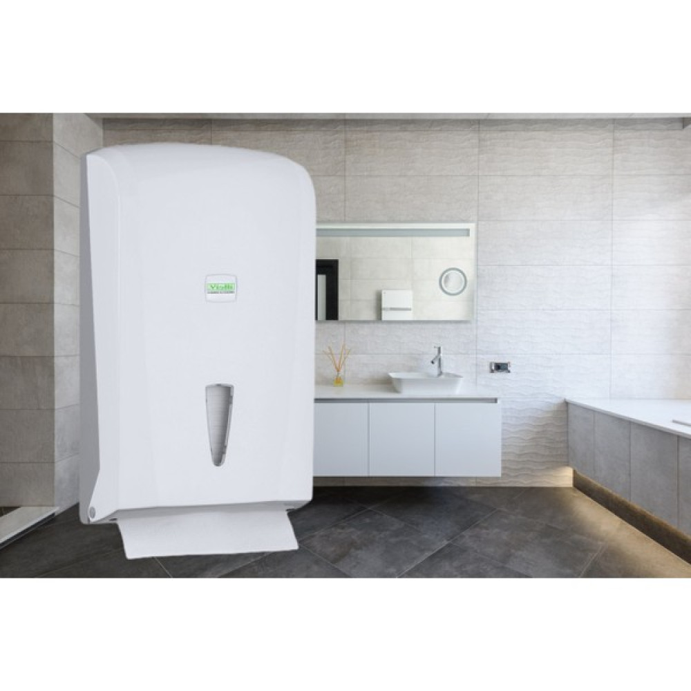 Şeker Portakalım Vialli K21 Banyo Mutfak Lavabo Pratik Z Katlı Kağıt Havlu Dispenseri Kapasite 400 Kağıt Beyaz Havluluk Fiyatı