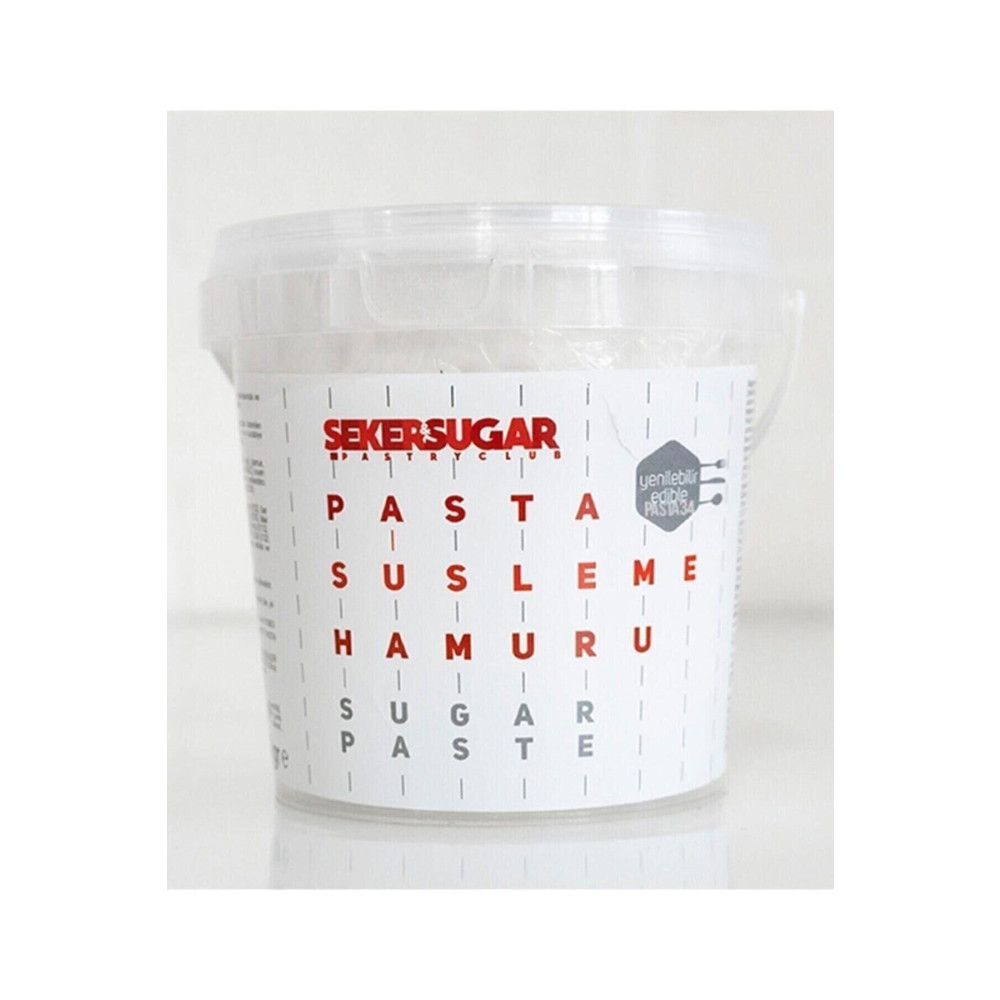 ŞEKER & SUGAR Şeker Hamuru Beyaz Renk 500 gr Tatlı ve Pasta Malzemeleri Fiyatı