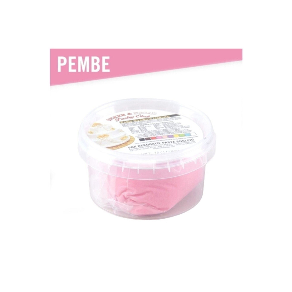 ŞEKER & SUGAR Şeker Sugar Pembe Şeker Hamuru 200 gr Tatlı ve Pasta Malzemeleri Fiyatı