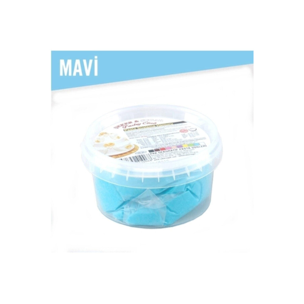 ŞEKER & SUGAR Şeker Sugar Şeker Hamuru Mavi (200 gr ) Tatlı ve Pasta Malzemeleri Fiyatı