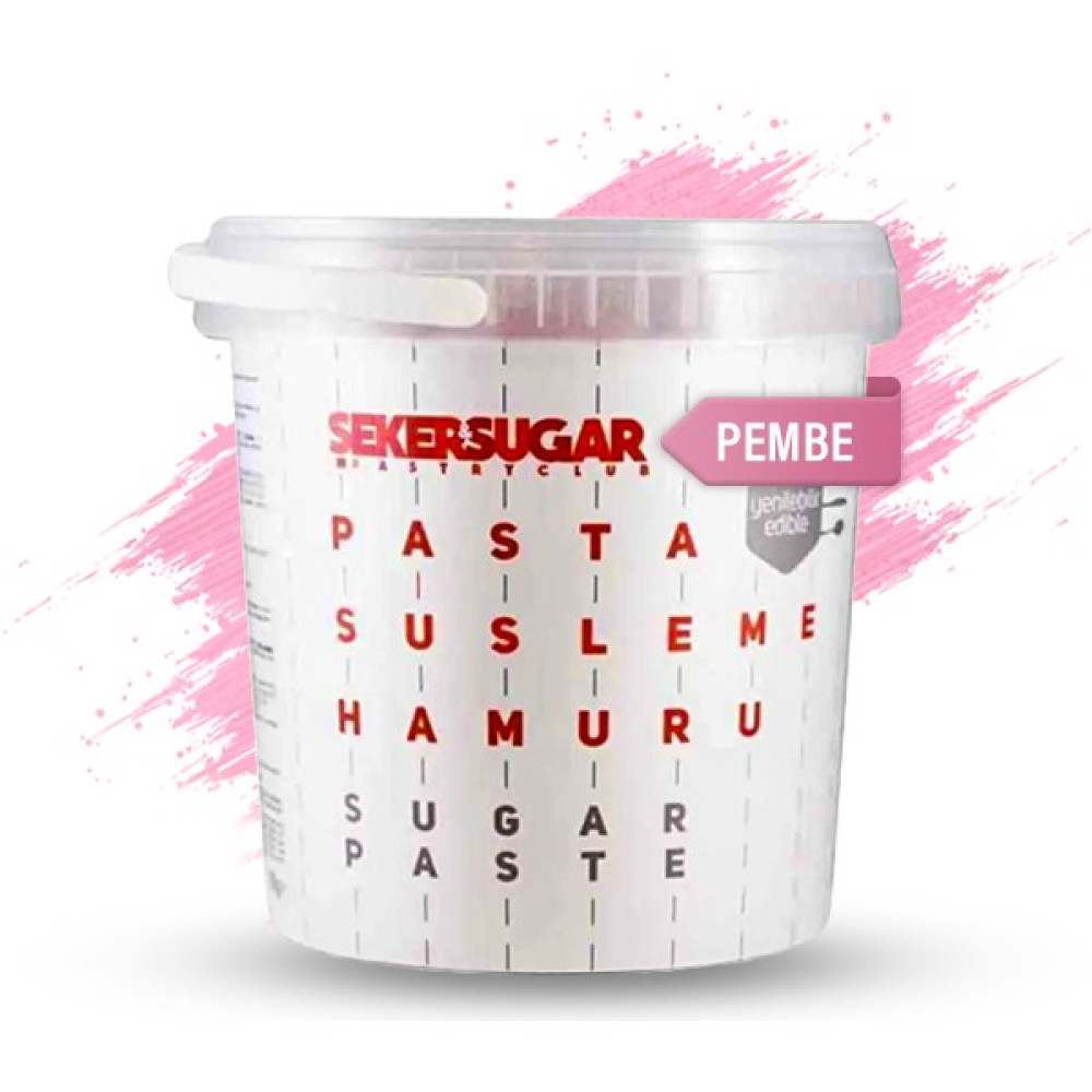 Şeker Şugar Şeker Sugar Şeker Hamuru Pembe 1 kg Diğer Fiyatı