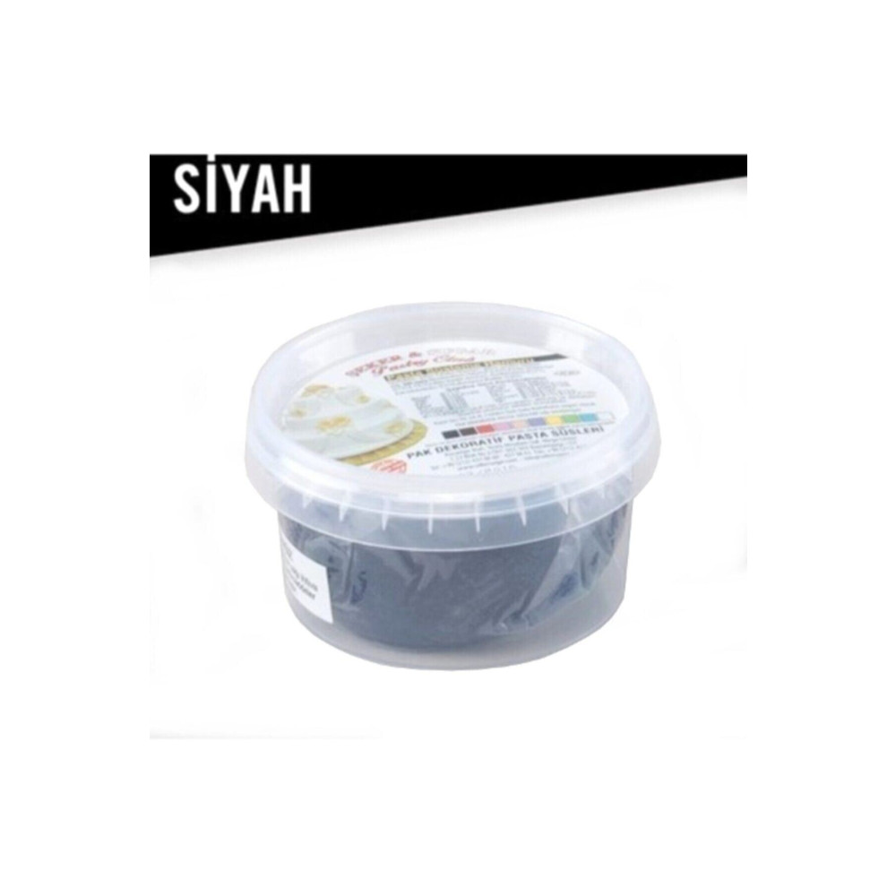 ŞEKER & SUGAR Şeker Sugar Şeker Hamuru Siyah (200 G) Tatlı ve Pasta Malzemeleri Fiyatı