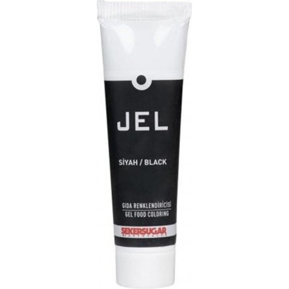 Şeker & Sugar Yenilebilir Jel Gıda Boyası 100 ml Siyah - 1 Adet Diğer Fiyatı
