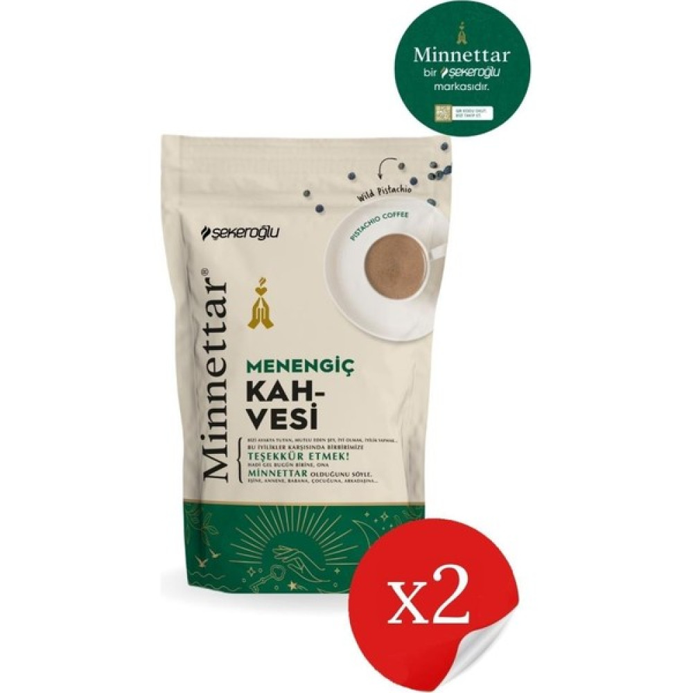 Şekeroğlu Minnettar Menengiç Kahvesi 2 x 165 gr ( 2 Paket ) - Türk Kahvesi - 1 Paket Kahve Fiyatı