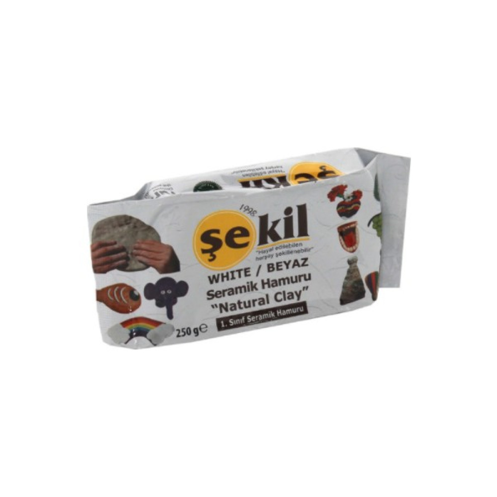 Şekil Beyaz Seramik Hamuru 250 gr Yardımcı Malzeme Fiyatı
