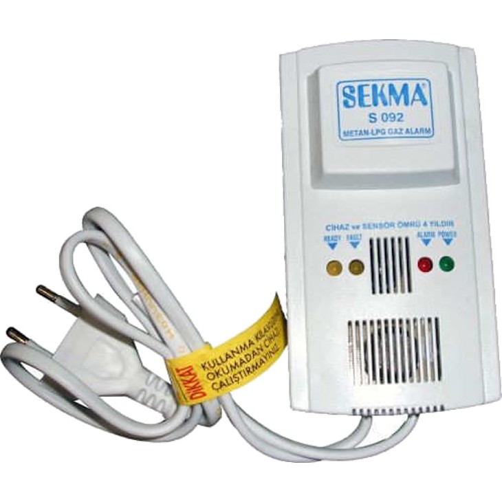 Sekma Gaz Alarm Dedektörü Sekma S092 Diğer Fiyatı
