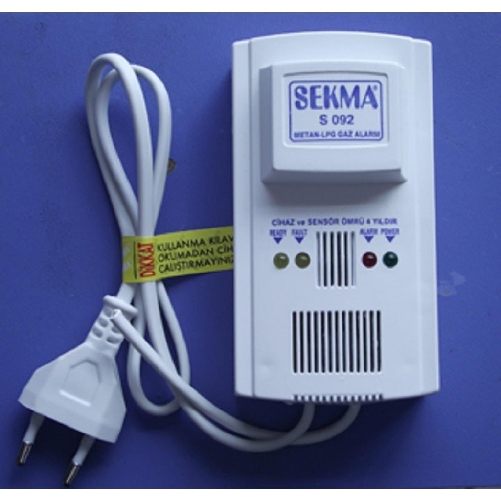 Sekma S-092 Doğalgaz Alarm Dedektörü Gaz Alarm Cihazı Lpg Alarm Uyandırıcı Diğer Fiyatı
