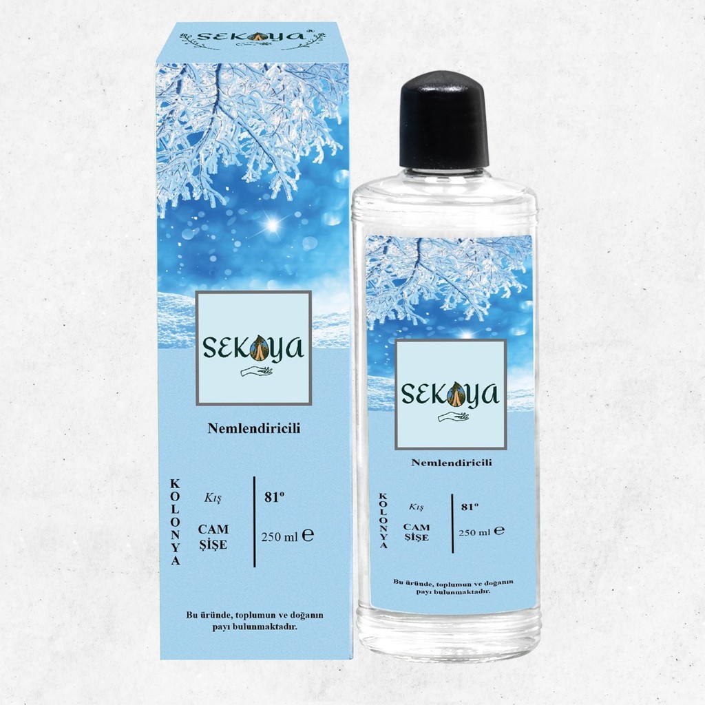 Sekoya Kolonya Kış 250 ml Cam Şişe Nemlendiricili Kolonya & Gülsuyu Fiyatı