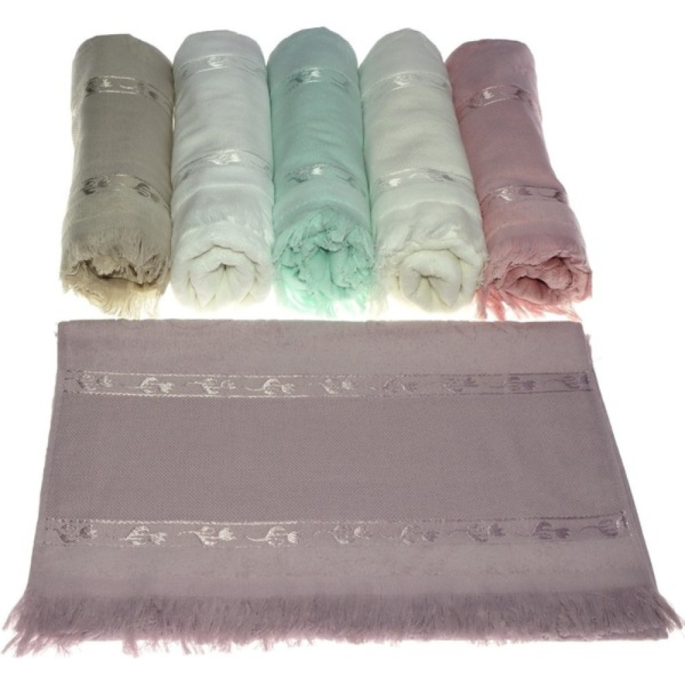 Şelale 6 Adet 50 x 90 cm Renkli Etamin Havlusu El / Yüz Havlusu Fiyatı