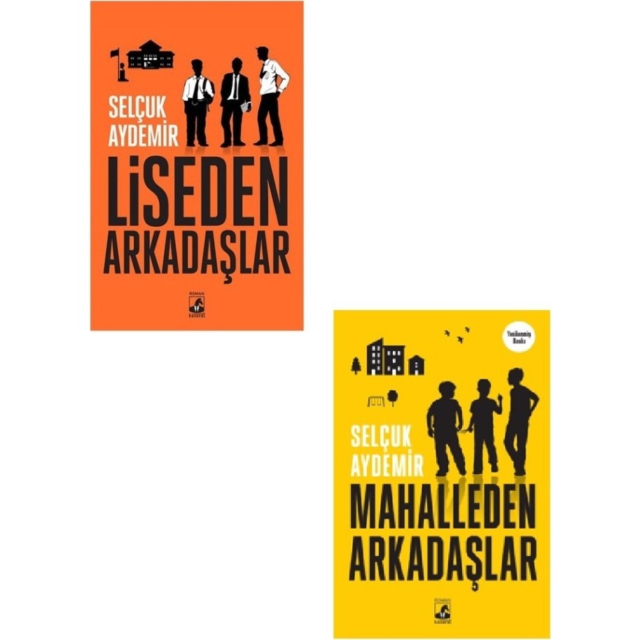 Selçuk Aydemir Liseden Arkadaşlar + Mahalleden Arkadaşlar (2 Kitap) Diğer Fiyatı