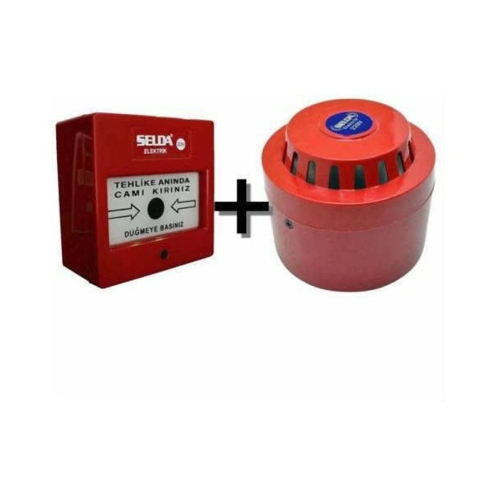 Selda 220 V Yangın Ihbar Butonu ve Ikaz Sireni Motorsiklet Kilidi & Alarmı Fiyatı
