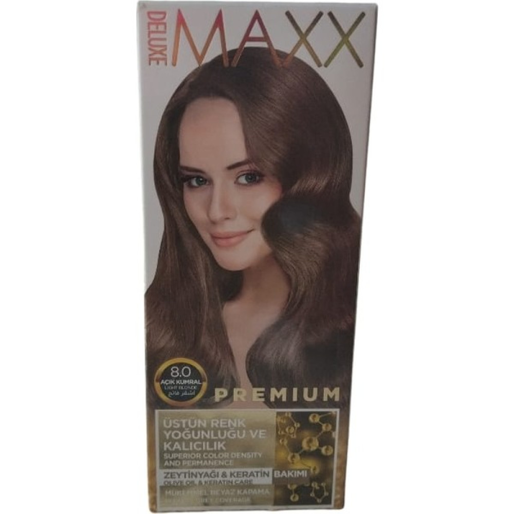 Selda Akyol Arslan Maxx Deluxe Premıum 8.0 Açık Kumral Saç Boyası Oto Boyaları Fiyatı