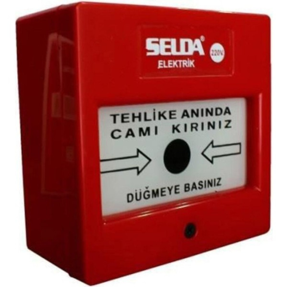 Selda Yangın Alarm Ikaz Butonu 220V Oto Boyaları Fiyatı