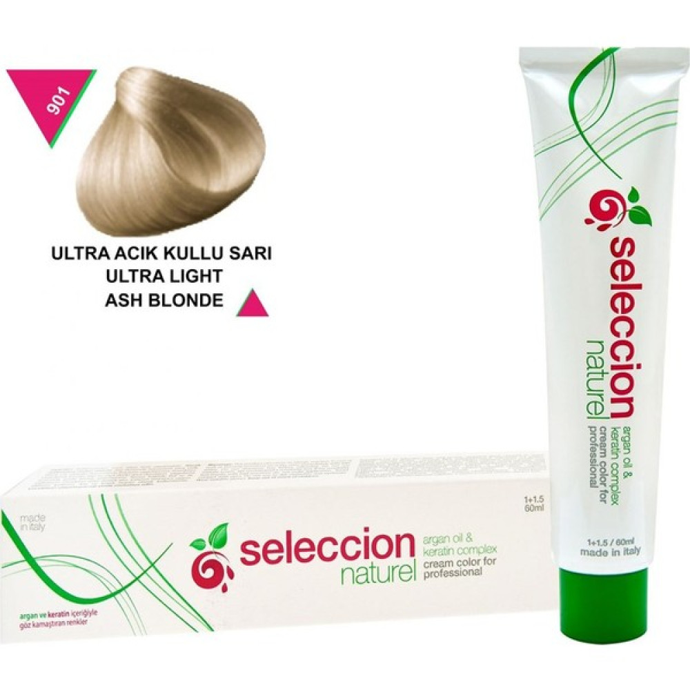 Seleccıon Naturel Color 60Ml 901 Ultra Acık Kullu Sarı Saç Boyası Fiyatı
