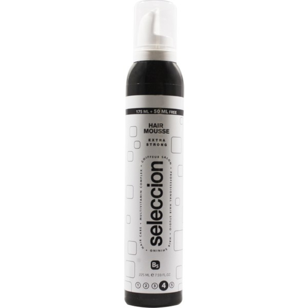 Seleccion Naturel Extra Strong Saç Köpüğü 225 ml Saç Şekillendirici Köpük Fiyatı