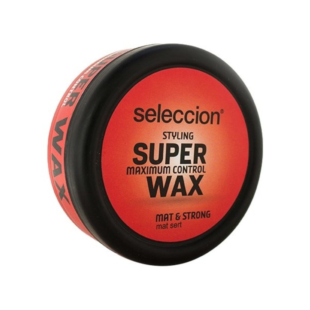 Seleccion Süper Wax 150 Ml Mat&Strong Siyah Saç Şekillendirici Krem Fiyatı