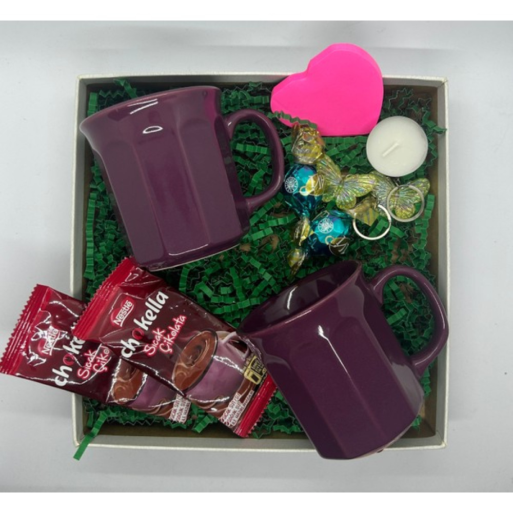 Select And Simple 8 Mart Dünya Kadınlar Günü Dolu Hediye Kutusu - Mürdüm - 13 x 20 cm Hediyelik Eşya Fiyatı