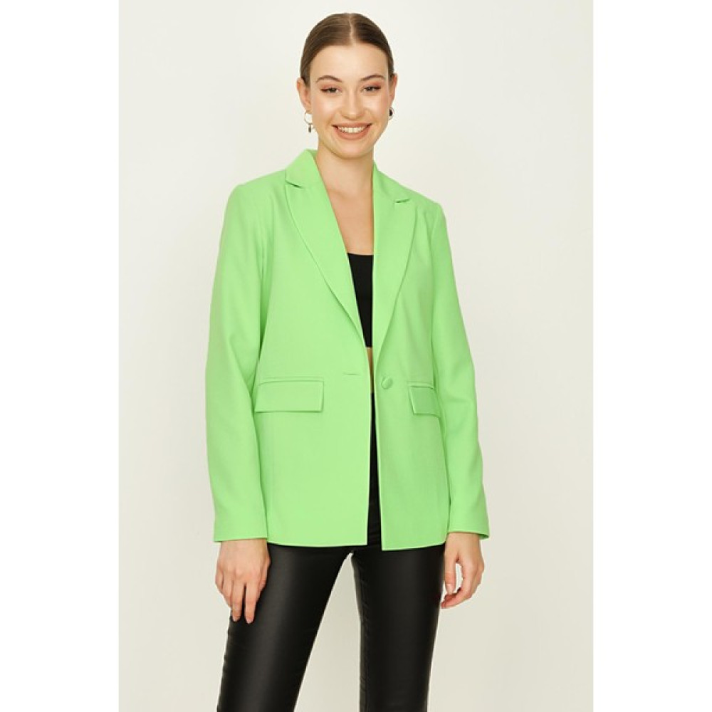 Select Moda Kadın Tek Düğmeli Blazer Ceket Bayan Ceket Fiyatı