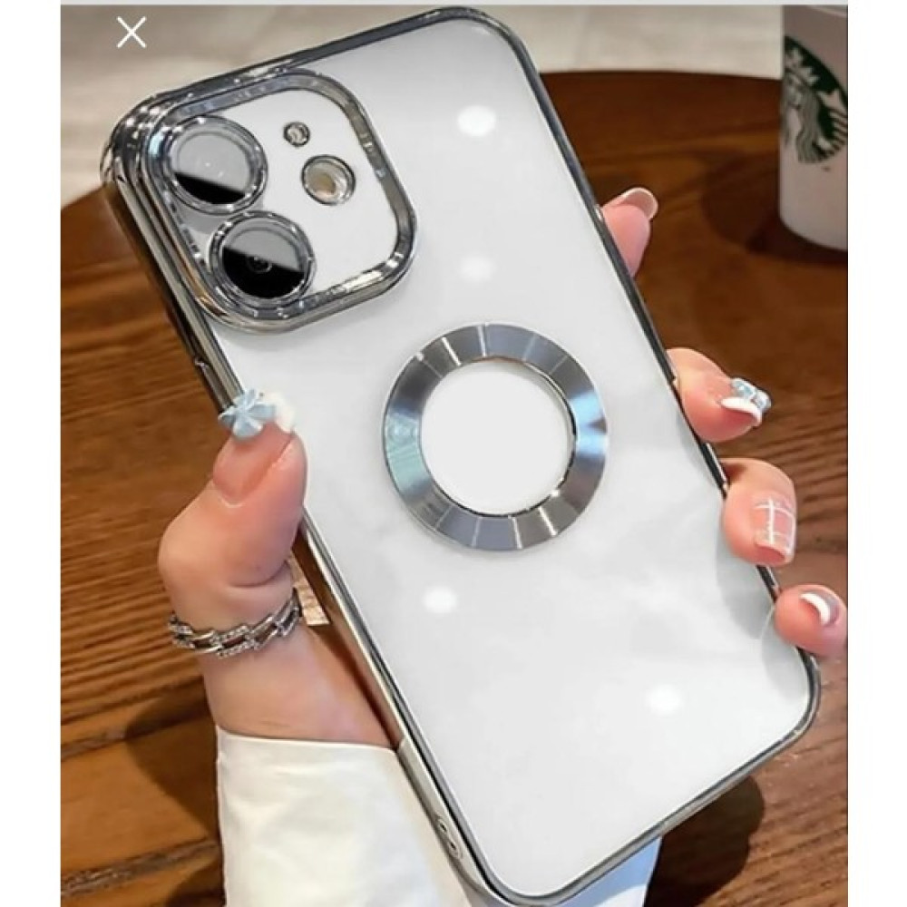 Select One iPhone 11 Kapak Kamera Korumalı Lazer Kesim Lüx Silikon Kılıf iphone 11 - Gümüş Cep Telefonu Kılıfı Fiyatı